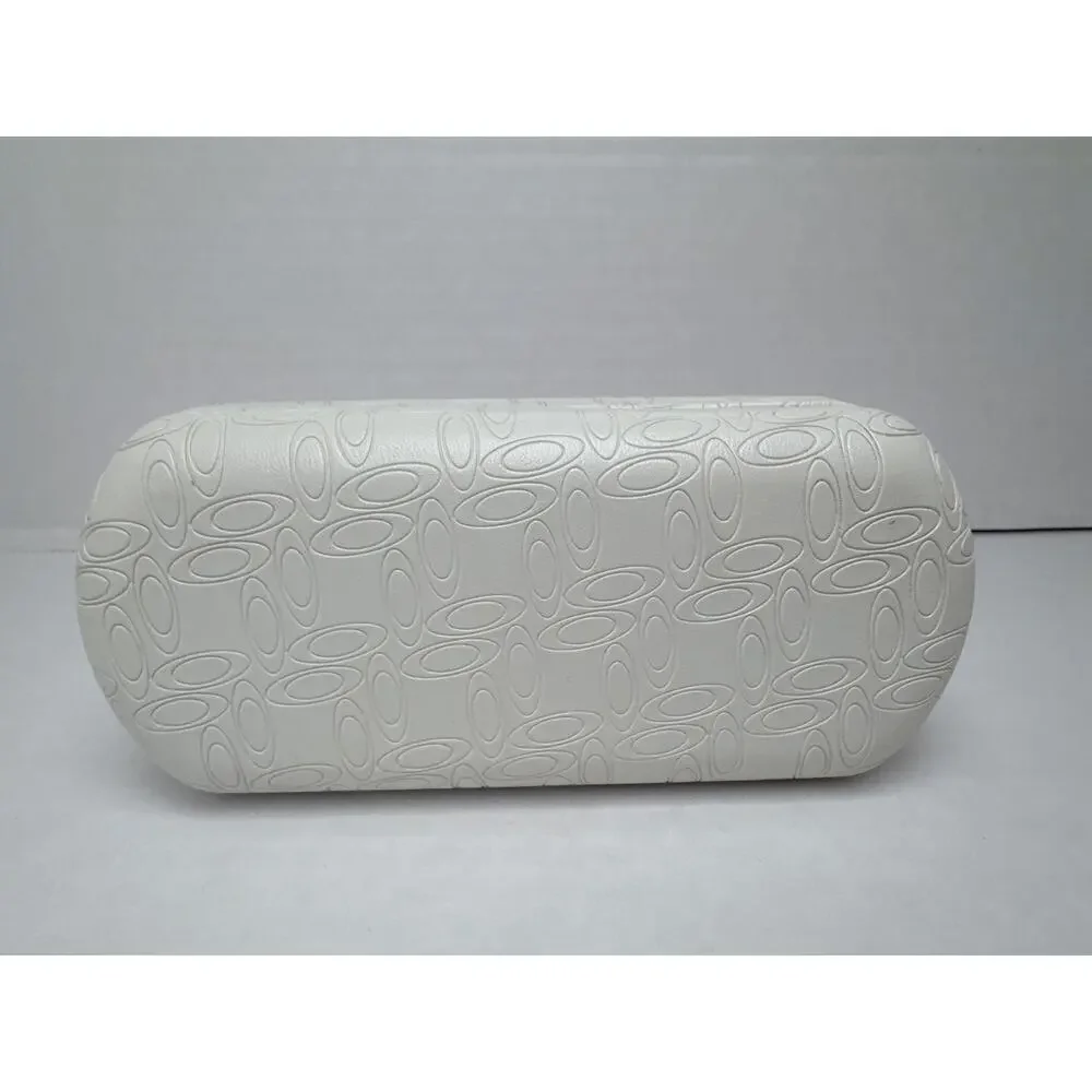 Oakley Sunglasses Hard Clamshell Case White Embossed Logo Large